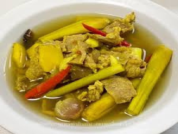 ซีแงเนื้อ+ปลาทูทอด+ข้าวสวย